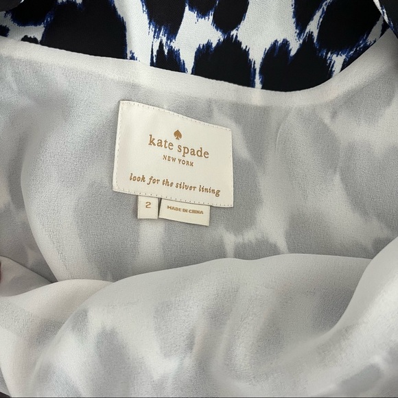 Midi Blue, Black, White Dress - Picture 6 of 9